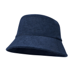Chapéu de felpo reciclado extramacio e cores soft 230 g/m2 cor azul-marinho