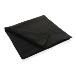 Cachecol acrílico de Polylana® de estilo elegante e sofisticado cor preto