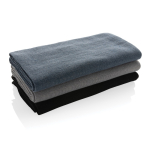 Cachecol acrílico de Polylana® de estilo elegante e sofisticado cor preto vista geral