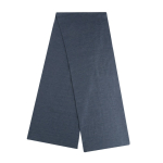 Cachecol acrílico de Polylana® de estilo elegante e sofisticado cor azul acinzentado segunda vista