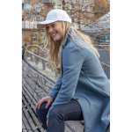 Boné de algodão reciclado de 6 painéis e rastreador AWARE™ 280 g/m2 cor branco vista de ambiente 2