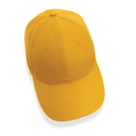 Boné de algodão reciclado de 6 painéis e rastreador AWARE™ 280 g/m2 sexta vista