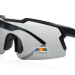 Óculos de sol desportivos com lentes polarizadas e materiais eco UV400 cor preto quarta vista