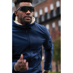 Óculos de sol desportivos com lentes polarizadas e materiais eco UV400 cor preto vista de ambiente 2