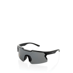 Óculos de sol desportivos com lentes polarizadas e materiais eco UV400 cor preto vista principal