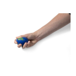 Bola anti-stress de PU em forma de globo terrestre para personalizar segunda vista