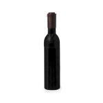 Saca-rolhas magnético em forma de garrafa de vinho com abre-garrafas cor preto segunda vista