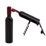 Saca-rolhas magnético em forma de garrafa de vinho com abre-garrafas