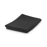 Toalha desportiva de microfibra de alta absorção 150 x 175 cm cor preto primeira vista