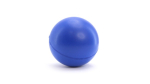 Bola anti-stress de PU brilhante em várias cores para personalizar cor azul quinta vista