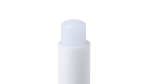 Bálsamo labial com FPS 15 em estojo de cores translúcidas cor branco primeira vista