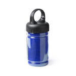 Toalha desportiva de material refrigerante e proteção UV50 90 x 30 cm cor azul terceira vista