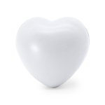 Anti-stress em forma de coração de várias cores para personalizar cor branco primeira vista