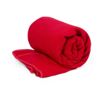 Toalha de microfibra absorvente de tamanho grande 90 x 170 cm 310 g/m2 cor vermelho quinta vista