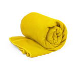 Toalha de microfibra absorvente de tamanho grande 90 x 170 cm 310 g/m2 cor amarelo primeira vista