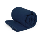 Toalha de microfibra absorvente de tamanho grande 90 x 170 cm 310 g/m2 cor azul-marinho primeira vista