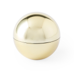 Bálsamo labial em forma de esfera em cores brilhantes FPS 15 cor dourado primeira vista