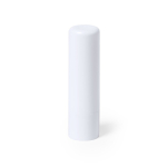 Bálsamo labial de aloé vera com estojo branco para personalizar cor branco primeira vista