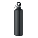 Garrafa antifugas de aço inoxidável reciclado de 750 ml cor preto