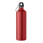 Garrafa antifugas de aço inoxidável reciclado de 750 ml cor vermelho