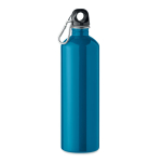 Garrafa antifugas de aço inoxidável reciclado de 750 ml cor turquesa