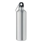 Garrafa antifugas de aço inoxidável reciclado de 750 ml cor prateado mate