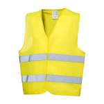 Colete de alta visibilidade para uso profissional XL RFX™ cor amarelo fluorescente segunda vista frontal