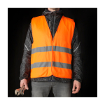 Colete de alta visibilidade para uso profissional XL RFX™ cor cor-de-laranja fluorescente imagem de estilo de vida