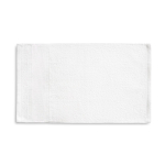 Toalha de algodão multiusos fabricada na Europa 380 g/m2 cor branco