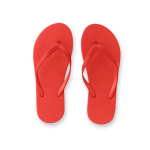 Havaianas disponíveis numa ampla gama de cores cor vermelho primeira vista
