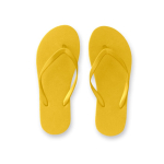 Havaianas disponíveis numa ampla gama de cores cor amarelo primeira vista