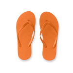 Havaianas disponíveis numa ampla gama de cores cor cor-de-laranja primeira vista
