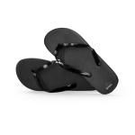 Havaianas de EVA reciclado Beach Friendly cor preto primeira vista