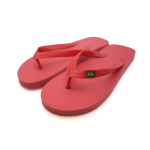 Havaianas com logo e bandeira do Brasil Brasileiras cor vermelho primeira vista