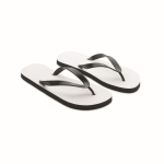 Havaianas personalizadas sublimadas pretas Beach Sublim