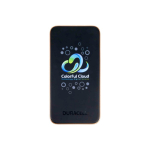 Power bank Duracell 10.000mAh com carregamento duplo USB-C e USB-A cor preto