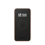 Power bank sem fios com carregamento rápido 25W Duracell 10.000 mAh cor preto vista principal