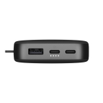 Power bank com carregamento rápido 20W Fresh 'n Rebel 18.000mAh cor cinzento-escuro