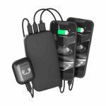 Power bank com carregamento rápido 20W Fresh 'n Rebel 18.000mAh cor cinzento-escuro