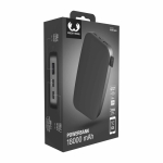 Power bank com carregamento rápido 20W Fresh 'n Rebel 18.000mAh cor cinzento-escuro