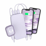 Power bank com carregamento rápido 20W Fresh 'n Rebel 18.000mAh cor lilás