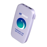 Power bank com carregamento rápido 20W Fresh 'n Rebel 18.000mAh cor lilás