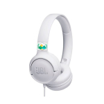 Auscultadores de arco dobráveis com cabo JBL Wave Flex 2 cor branco