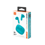 Auriculares sem fios JBL Wave Flex 2 com 40 h de autonomia cor azul desbotado