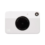 Câmara instantânea com impressão imediata e flash Kodak Printomatic cor cinzento