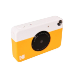 Câmara instantânea com impressão imediata e flash Kodak Printomatic cor amarelo