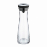 Decantador de vidro com filtro integrado e fecho prático WMF 1 L cor preto