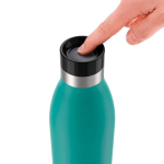 Garrafa térmica em aço inoxidável anti-gotas Tefal Bludrop Basic 700ml cor verde