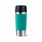 Copo térmico hermético aço inoxidável Tefal Travel Classic Twist 360 ml cor verde
