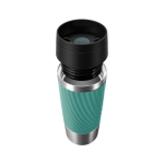 Copo térmico hermético aço inoxidável Tefal Travel Classic Twist 360 ml cor verde